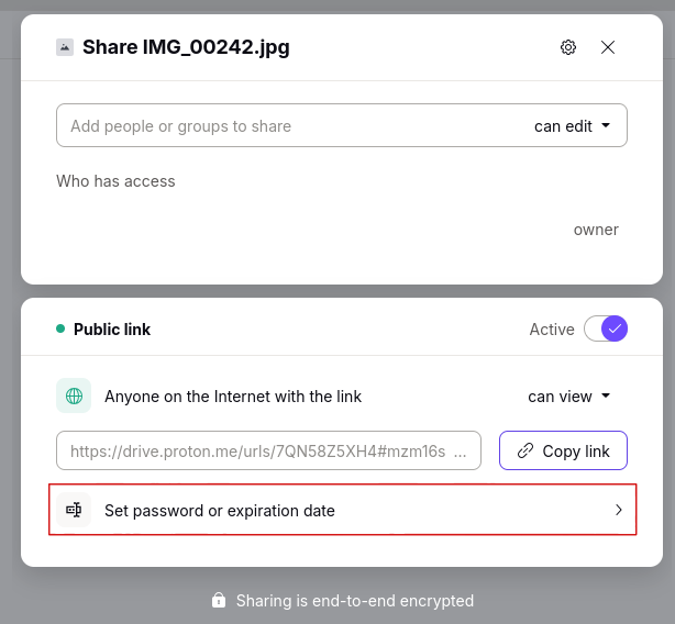 Click here to configure advanced settings!